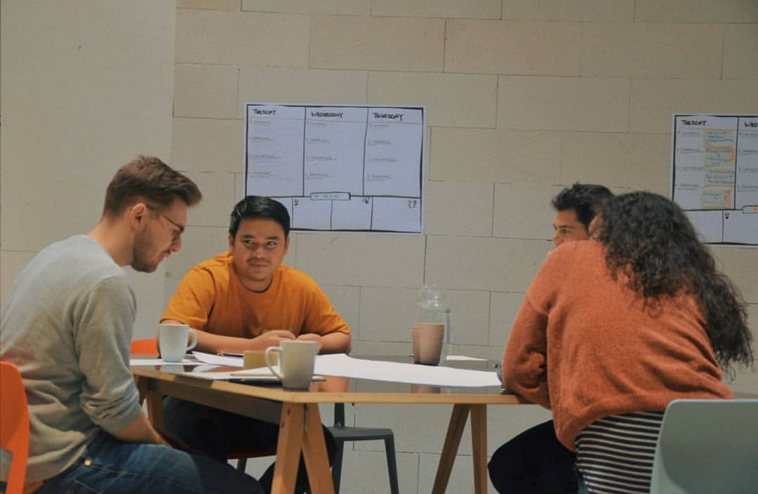 Wendy saat mengikuti salah satu workshop dalam rangkaian kegiatan EFGAward 2019